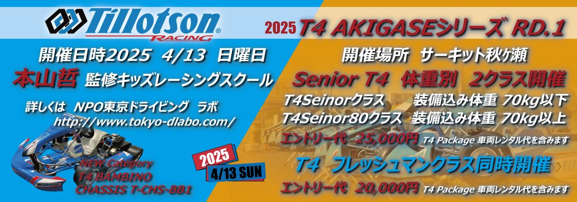 2025T4レースRD1